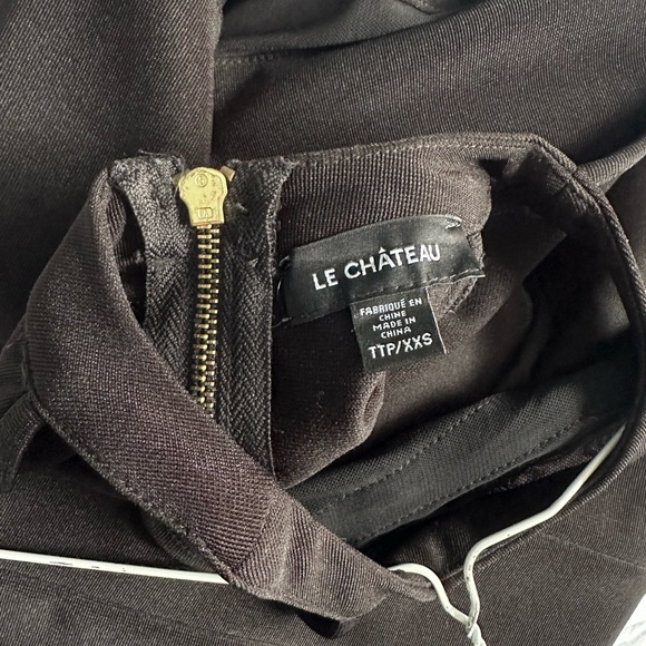 Le Chateau Black Dress - Picture 2 of 4